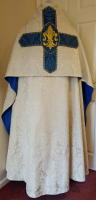 Marian Gothic brocade cope